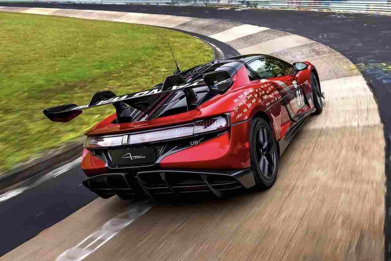 BYD electric supercar breaks speed record at Nürburgring