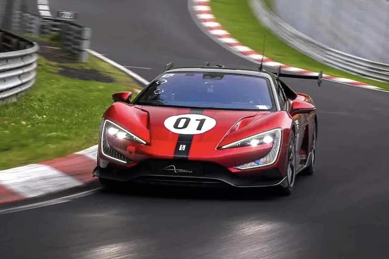 BYD electric supercar breaks speed record at Nürburgring