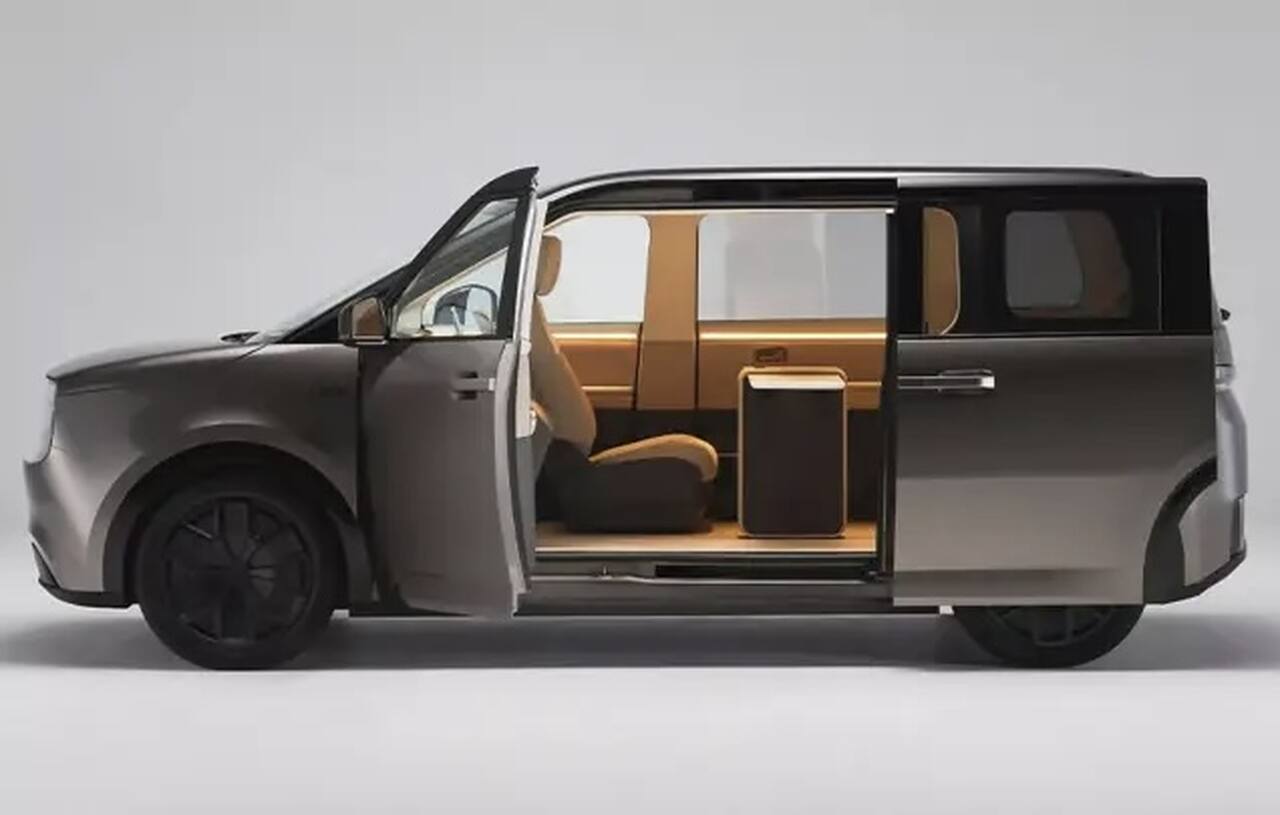 Appliance Brand Sharp Unveils Its First Electric Car