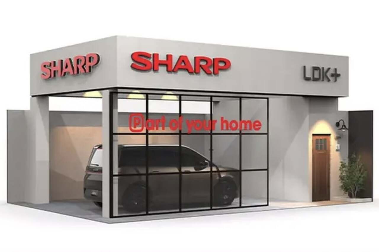 Appliance Brand Sharp Unveils Its First Electric Car