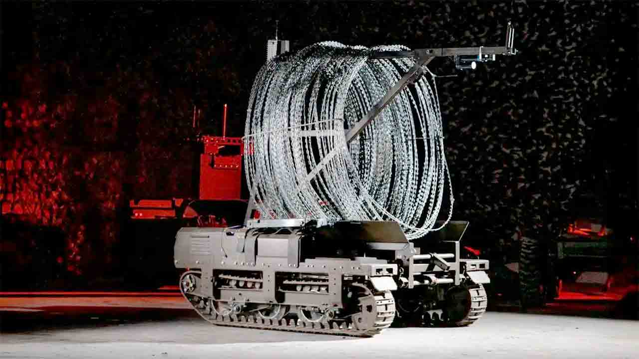 NUMO-grondrobotsysteem. Foto: Tank Bureau