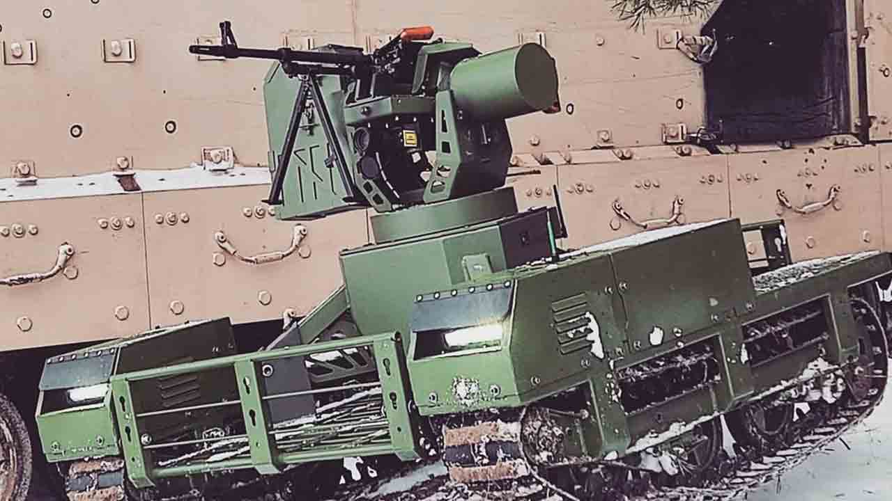 NUMO-grondrobotsysteem. Foto: Tank Bureau