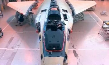 Dassault Aviation celebra a produção do 300º caça Rafale. Foto: Dassault Aviation