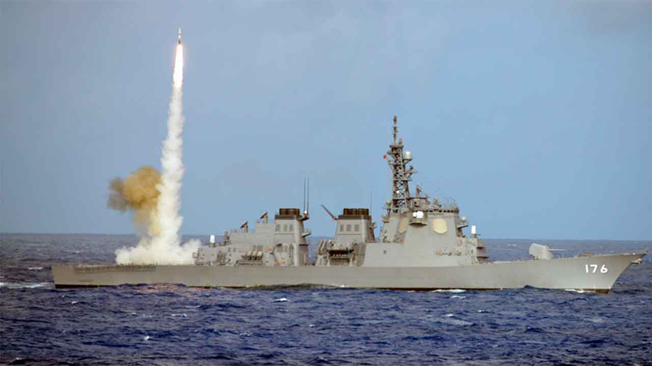 日本、トマホーク搭載能力獲得のため駆逐艦「ちょうかい」を米国へ派遣。写真:JMSDF