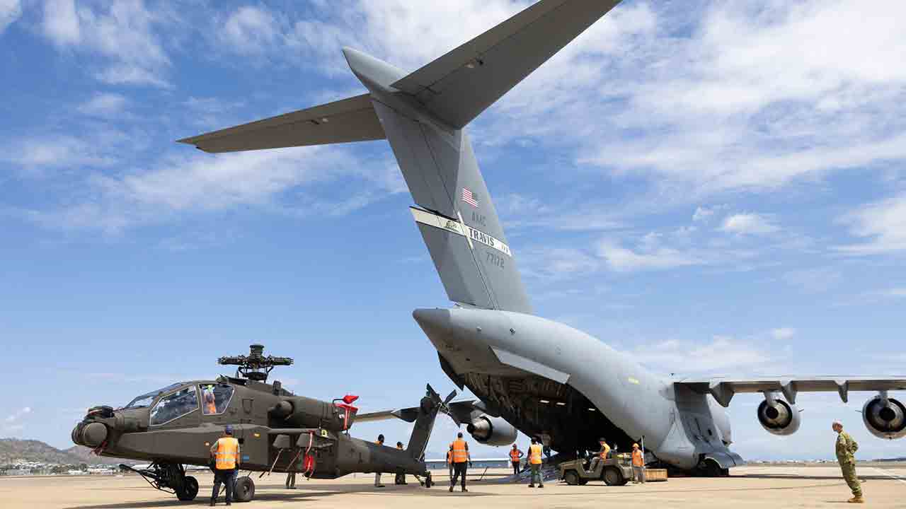 AH-64E Apache. X @AustralianArmy
