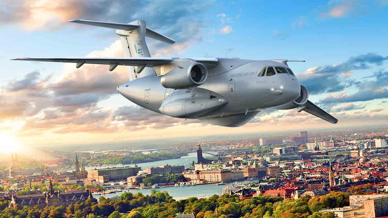 Avion de transport militaire Embraer C-390 Millennium. Photo : Embraer
