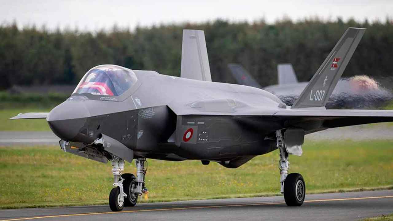 Danimarka Kraliyet Hava Kuvvetleri'ne ait F-35A savaş uçağı. Fotoğraf: Danimarka Silahlı Kuvvetleri