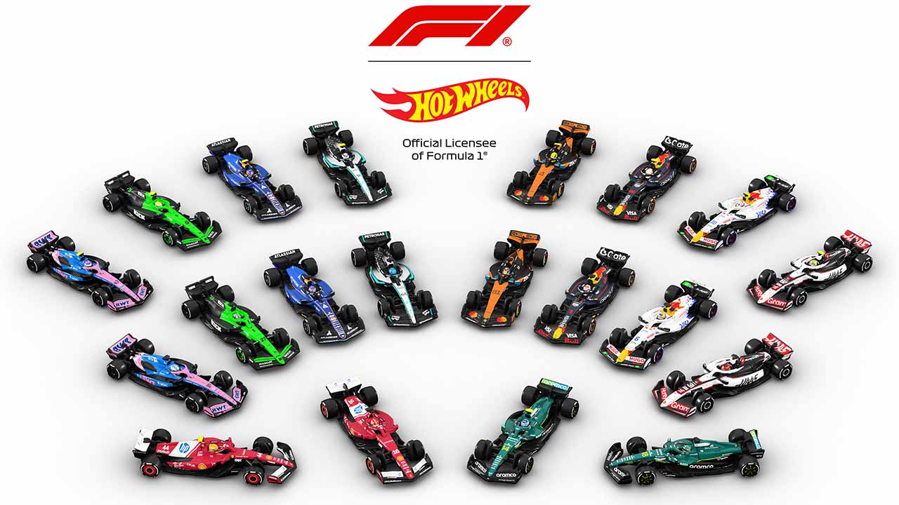 ホットウィール フォーミュラ1 2025 コレクション — 写真:Divulgação / Mattel