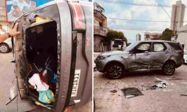 Vídeo impressionante: ex-campeão do Ultimate Fighting capota Land Rover