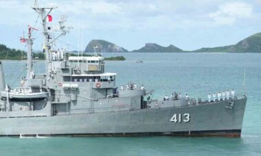 HTMS Pinklao. Foto: Marinha Tailandesa