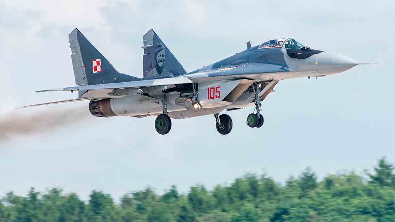 Polish Air Force MiG-29 fighter. Photo: Wikimedia