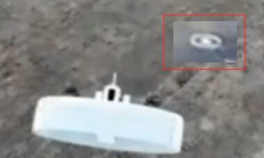 Drone russo misterioso é avistado em zona de combate