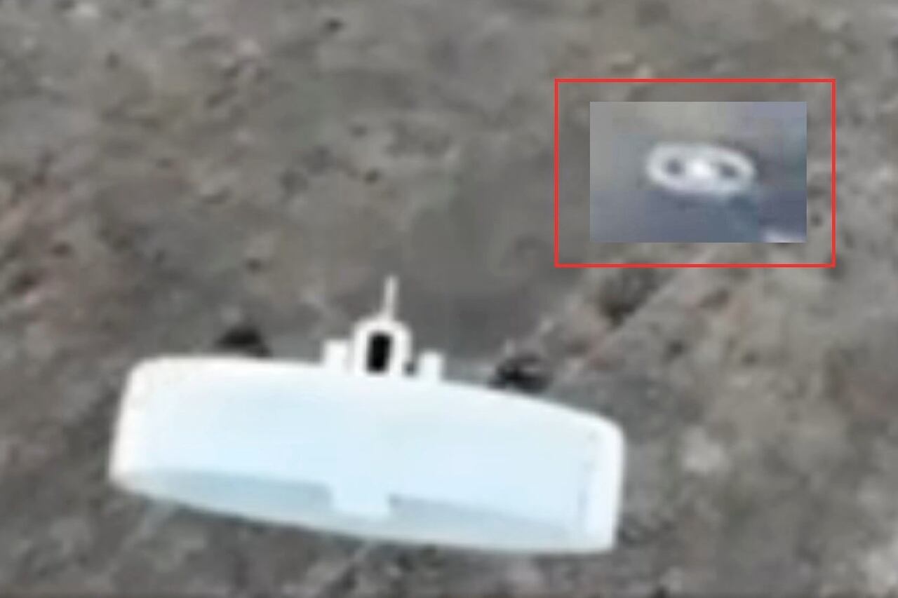 Mystisk russisk drone observert i kampområde