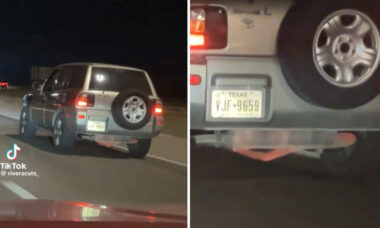 Vídeo: Homem intriga internautas ao flagrar motorista com escapamento vermelho