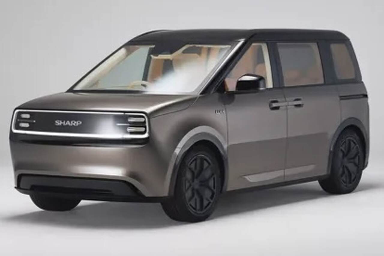 Appliance Brand Sharp Unveils Its First Electric Car