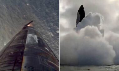 Vídeo: Nave espacial da SpaceX cai no Oceano Índico após voo de teste bem-sucedido
