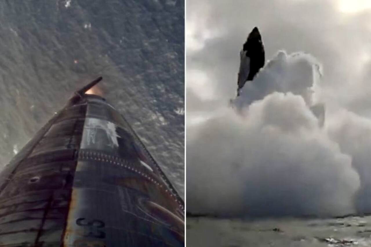 Vidéo : Le vaisseau spatial de SpaceX s’écrase dans l’océan Indien après un vol d’essai réussi