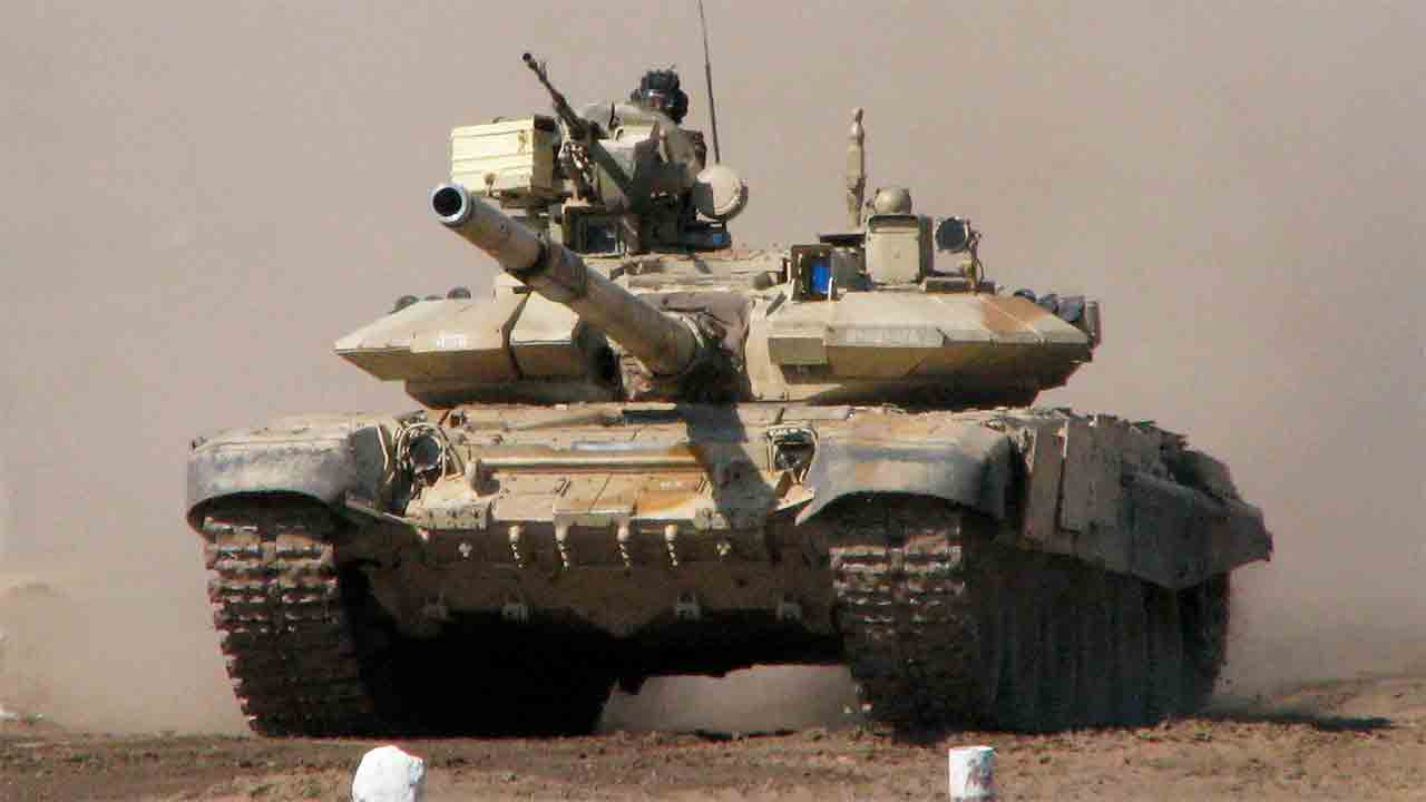 T-90S “Bhishma” 전차. 사진: 위키미디어