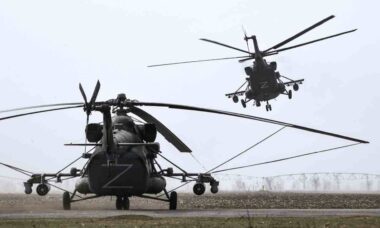 Rússia equipa helicópteros com novo sistema de defesa antidrones