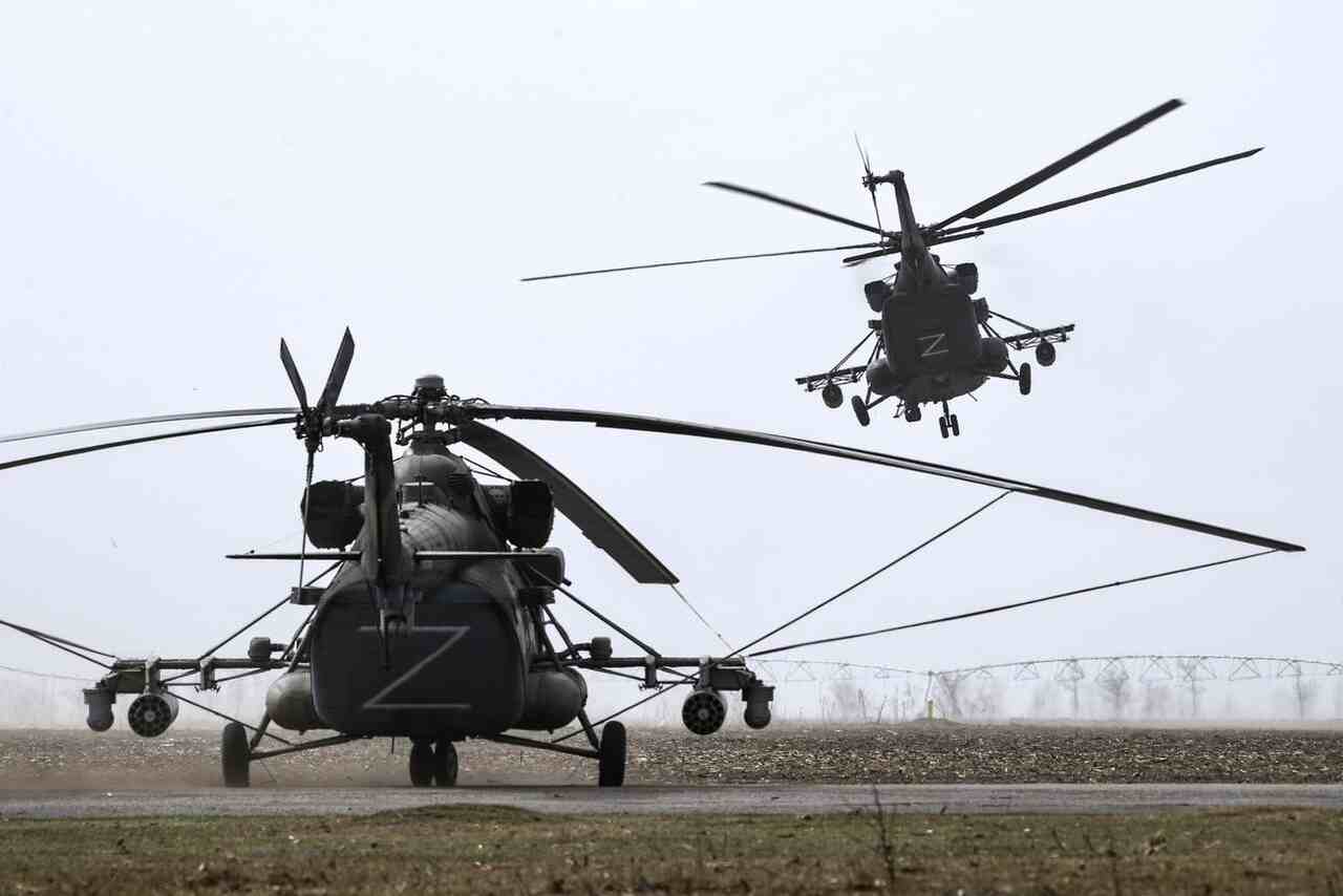 Russland rüstet Hubschrauber mit neuem Anti-Drohnen-Abwehrsystem aus