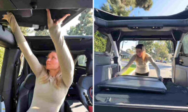 Vídeo: Mulher deixa internautas chocados ao registrar processo de remoção do teto de seu Ford Bronco