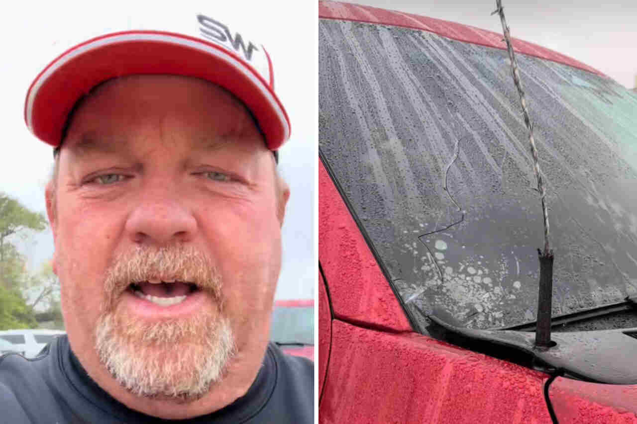 Vídeo mostra o que aconteceu com caminhonete Ford F-150 que foi atingida por raio