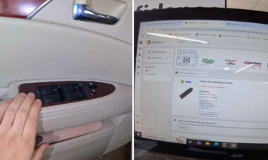 Vídeo: Mecânico fica sem palavras após descobrir preço de interruptor de janela: "É feito de ouro?"