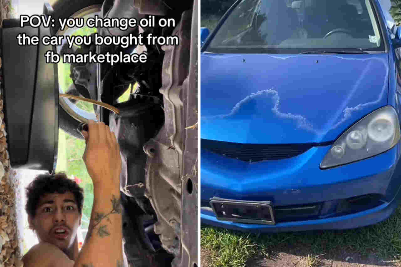 Vídeo: Homem compra carro pelo Facebook e fica boquiaberto após trocar óleo do veículo