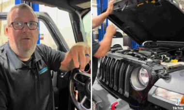 Vídeo: Mecânico faz tutorial simples para abrir capô de Jeep Wrangler após dificuldade do motorista