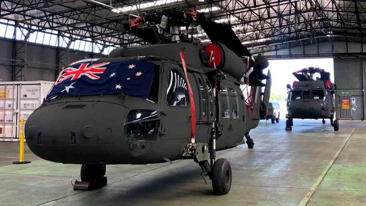 UH-60M Black Hawk in Australien geliefert. Foto: Australisches Verteidigungsministerium