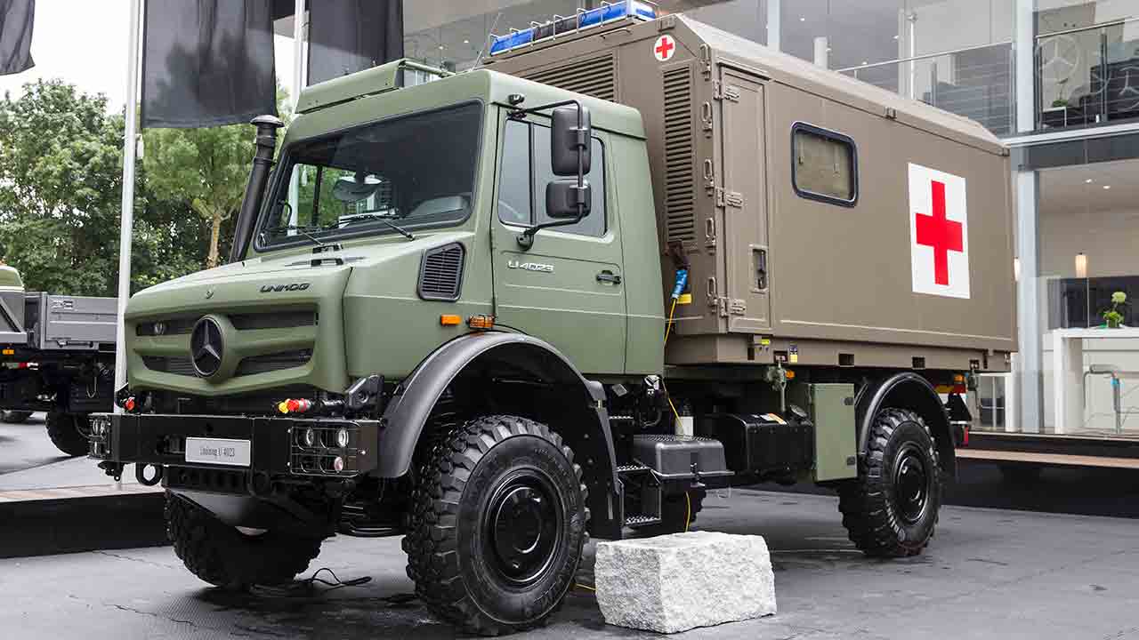Mercedes-Benz Unimog. Fotó: Daimler Truck