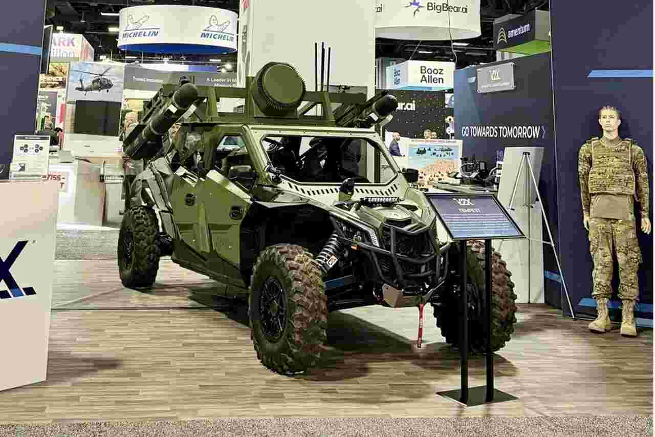 V2X presenta Tempest, il suo nuovo buggy armato con missili