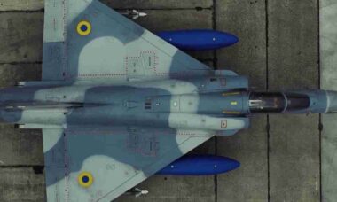Mirage 2000 ucraniano exibe 6 abates de mísseis Kh-101 em novas imagens oficiais