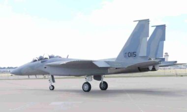 F-15EX: EUA reforçam frota com novo caça avançado entregue à Guarda Aérea