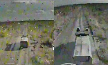 Drones ucranianos voam 60 km e destroem caminhões russos em ataque de precisão