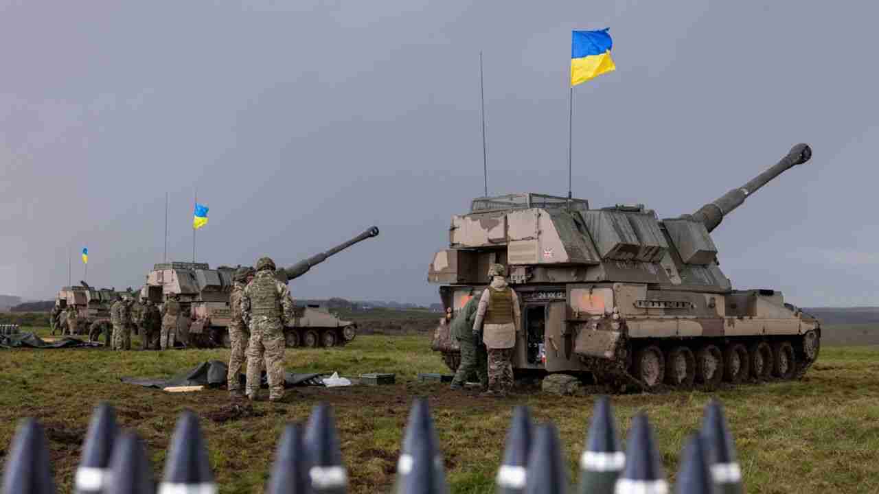 Storbritannia bekrefter overføring av alle resterende AS-90 haubits til Ukraina