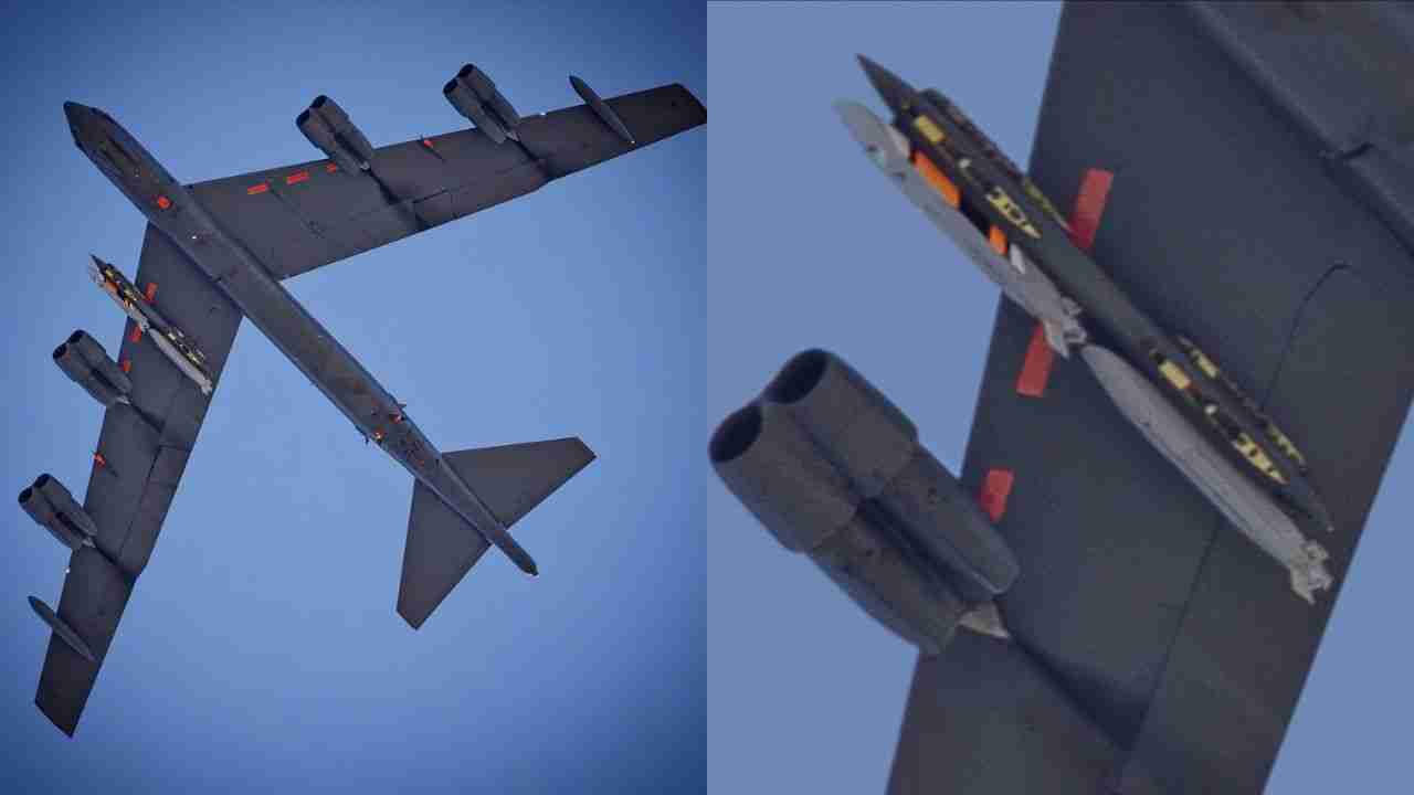 B-52 spotted in California testing next-generation stealth nuclear missile