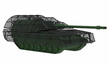 Empresa holandesa desenvolve sistema de redes antidrone para veículos militares
