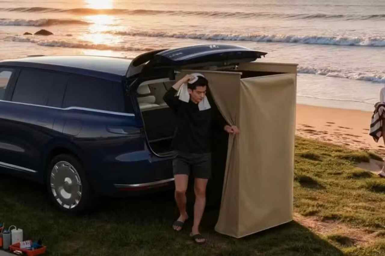 Ontmoet de nieuwe Chinese luxe-SUV die zelfs een douche heeft