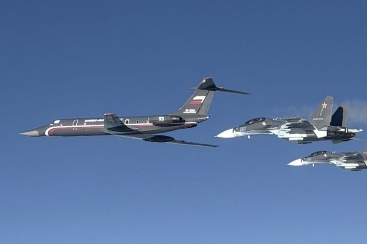 Aereo russo Tu-134A-4 “Black Pearl” intercettato sul Mar Baltico