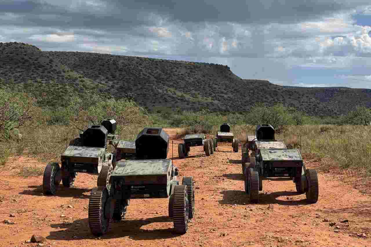 American company develops tank-destroying robots that operate in coordinated swarms