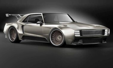 Chevrolet Camaro Hybrid Hypercar Project 1969 da Blazin Rodz. Foto: Divulgação / Blazin Rodz