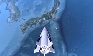 Míssil hipersônico Yggdrasil-1000. Foto: bilibili