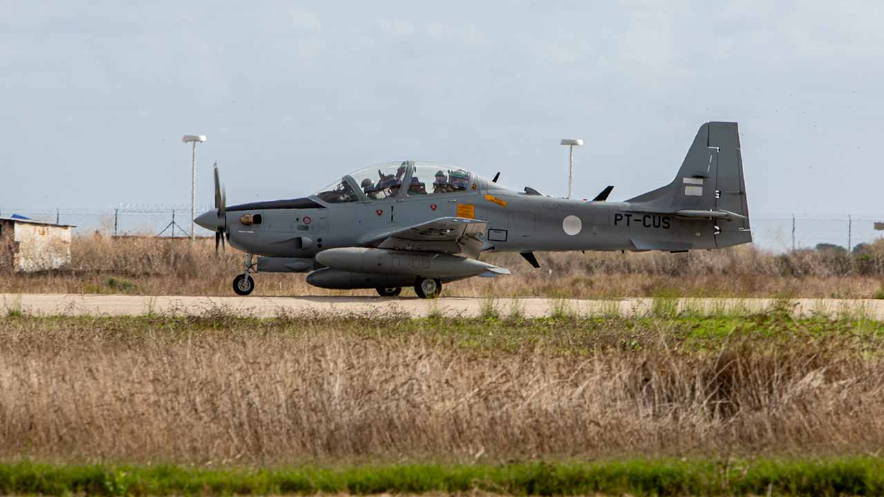 A-29N Super Tucano. X @fap_pt