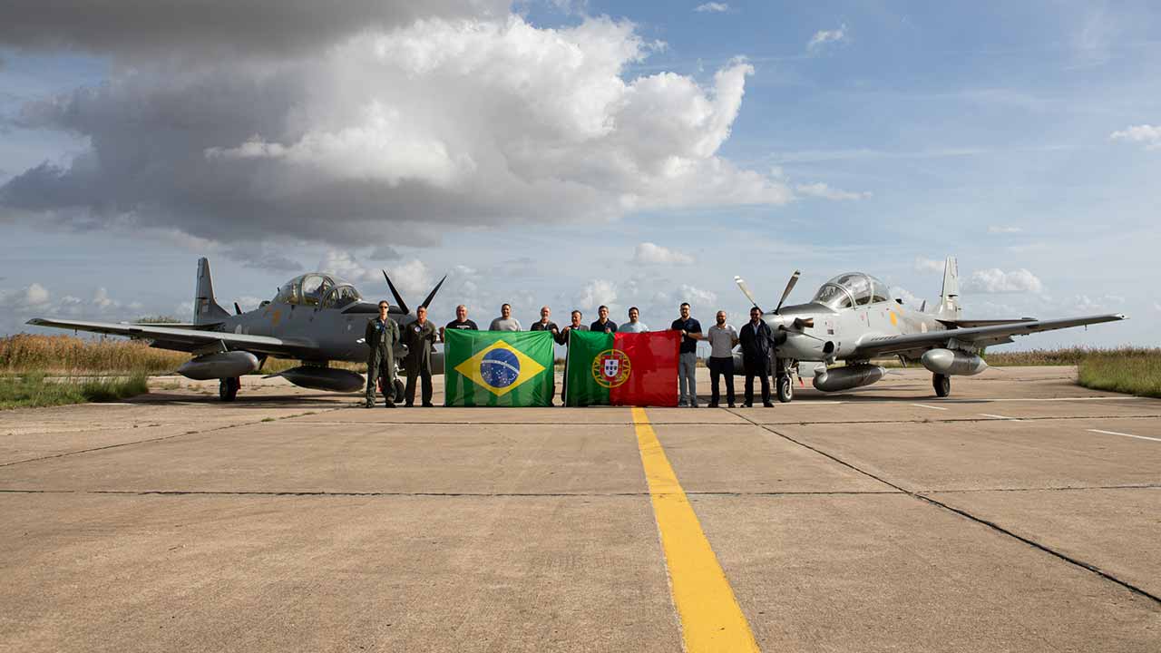 A-29N Super Tucano. X @fap_pt