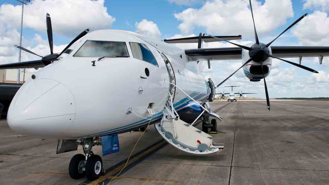 アメリカ空軍のC-146Aウルフハウンド。写真:USAF