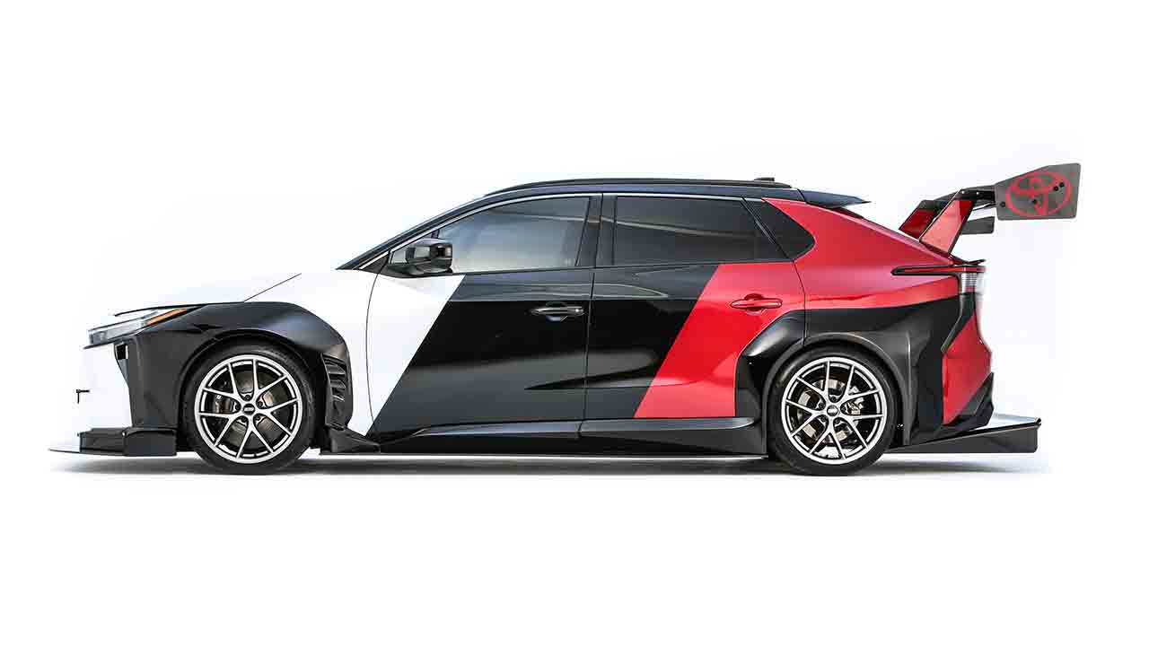 Toyota bZ Time Attack Concept. Photo: Toyota