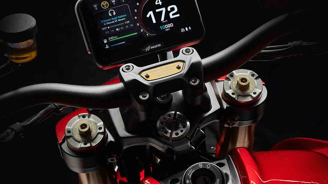 Brutale Serie Oro。照片：MV Agusta
