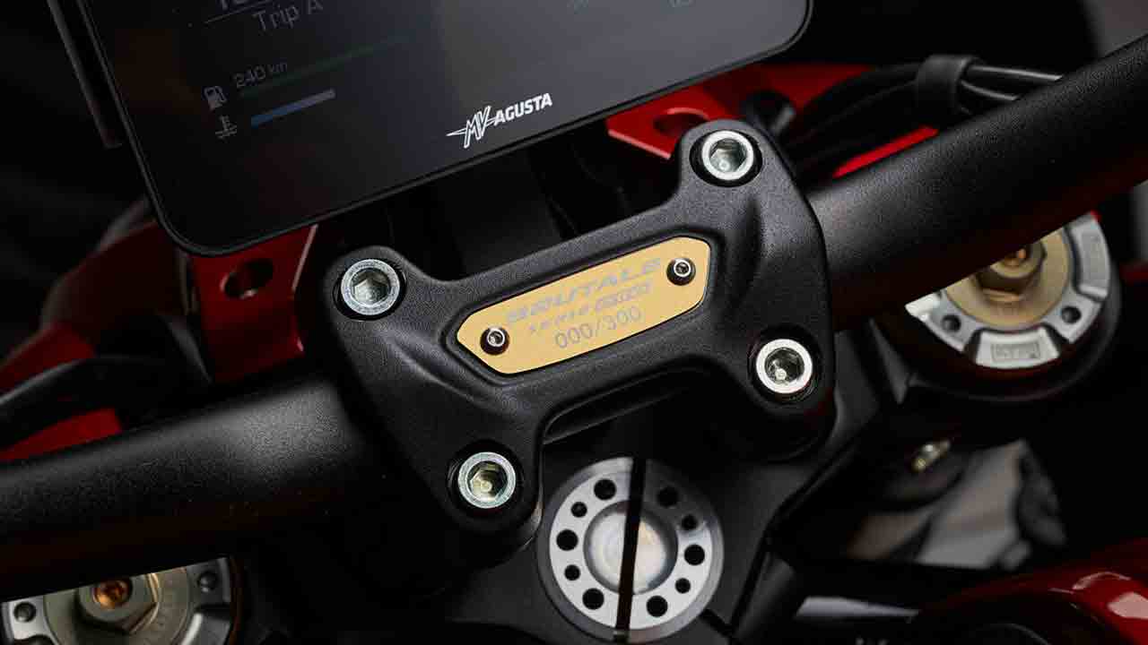 Brutale Serie Oro。照片：MV Agusta
