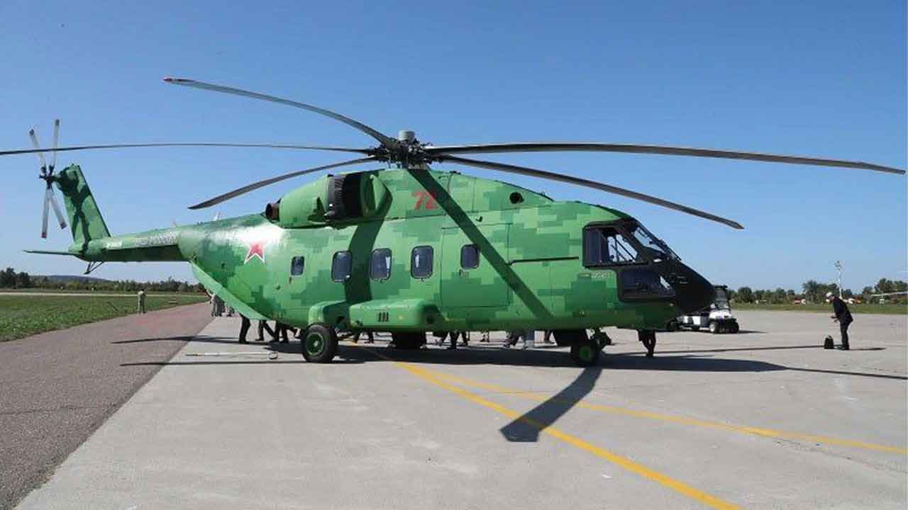 러시아제 Mi-38T 헬리콥터. 사진: Rosoboronexport